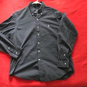 Polo Ralph Lauren Navy button up L/S